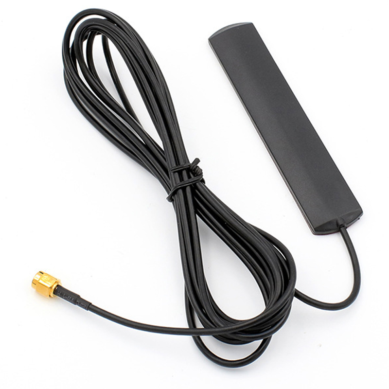 車のアンテナ DAB + ラジオ SMA プラグアダプター自動車トラックアンテナ 1.5 メートルのケーブル長車車両ボート RV 信号強化デバイス