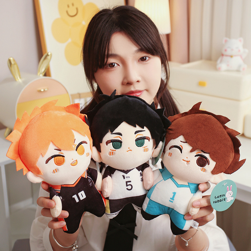 26 см милая мультяшная плюшевая игрушка Haikyuu Kuroo Tetsurou Oikawa Tooru Kei Tsukishima Tobio Kageyama волейбольная мягкая кукла подарки
