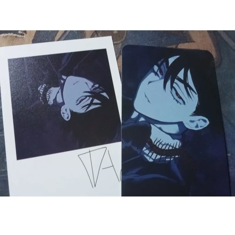 2Pcs/Pack 2025 Black white Style Alien Stage TV Merch Fans Collection ivan Character Cards Valentine's Day Gift