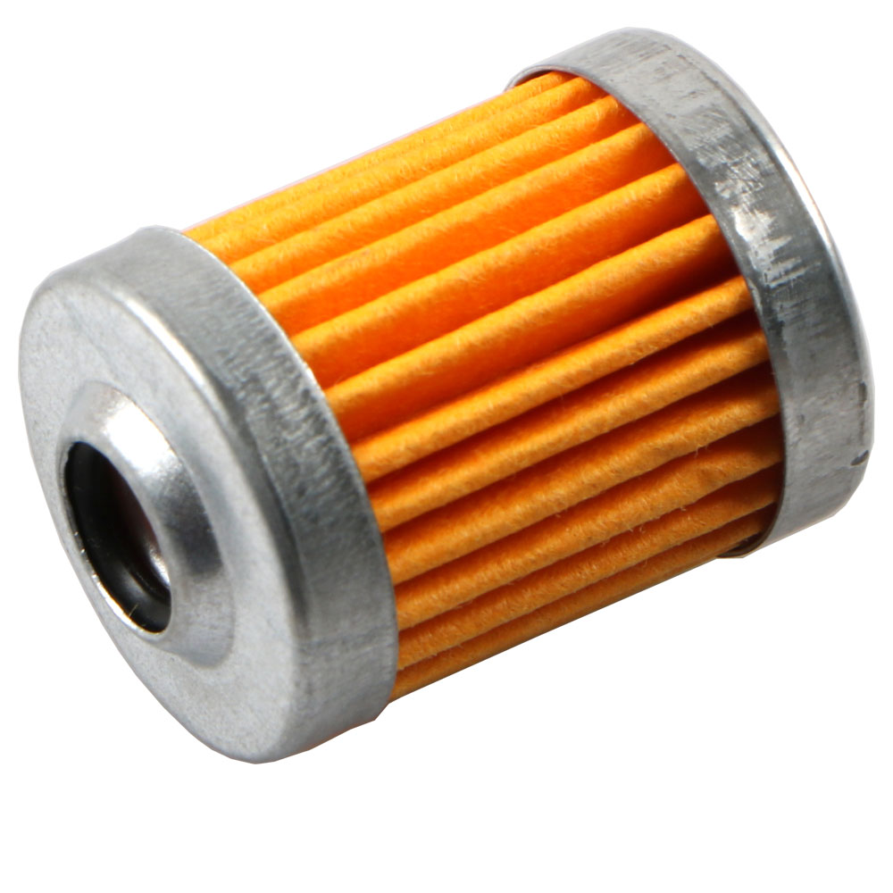 5 stücke Wiederverwendbare Waschbar Kraftstoff Filter Element + CNC Legierung Benzin Gas Filter Für Suzuki Dirt Bike ATV Quad Buggy motorrad Roller