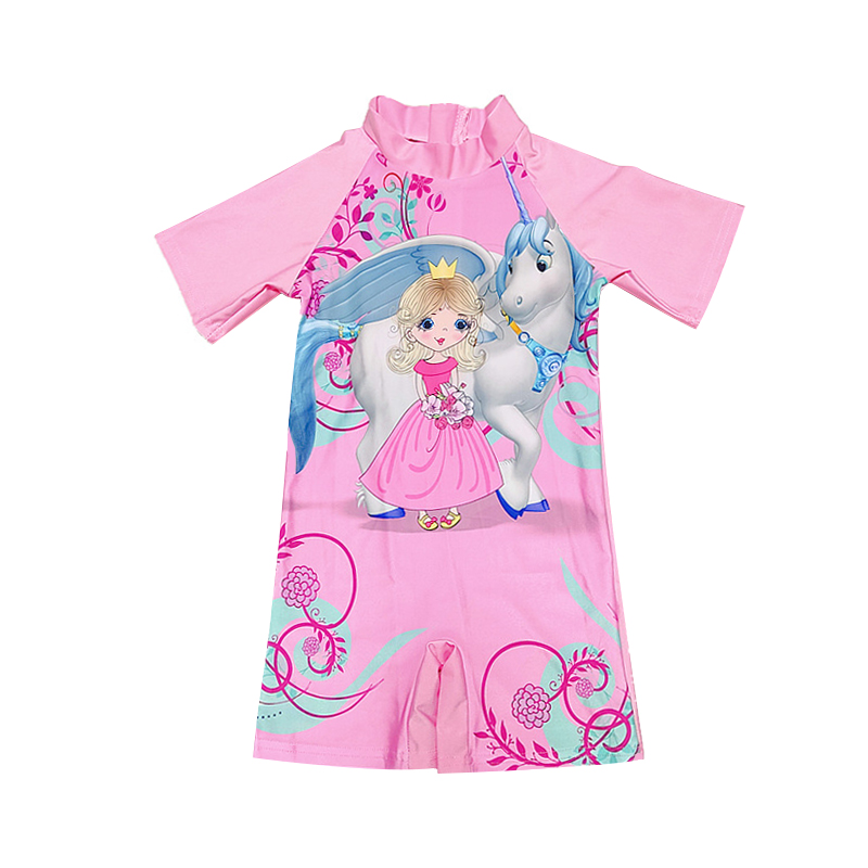 Babyjongen eendelig badpak korte mouw badmode voor kinderen peuter meisjes cartoon eenhoorn baby-korea kind badpak ova Diego Diego Diego Diego Diego Diego