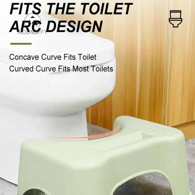 Toilette Squat Pit Sgabello Trattamento WC domestico Stitichezza Artefatto Piede Step Squatty Vasino Sgabello WC