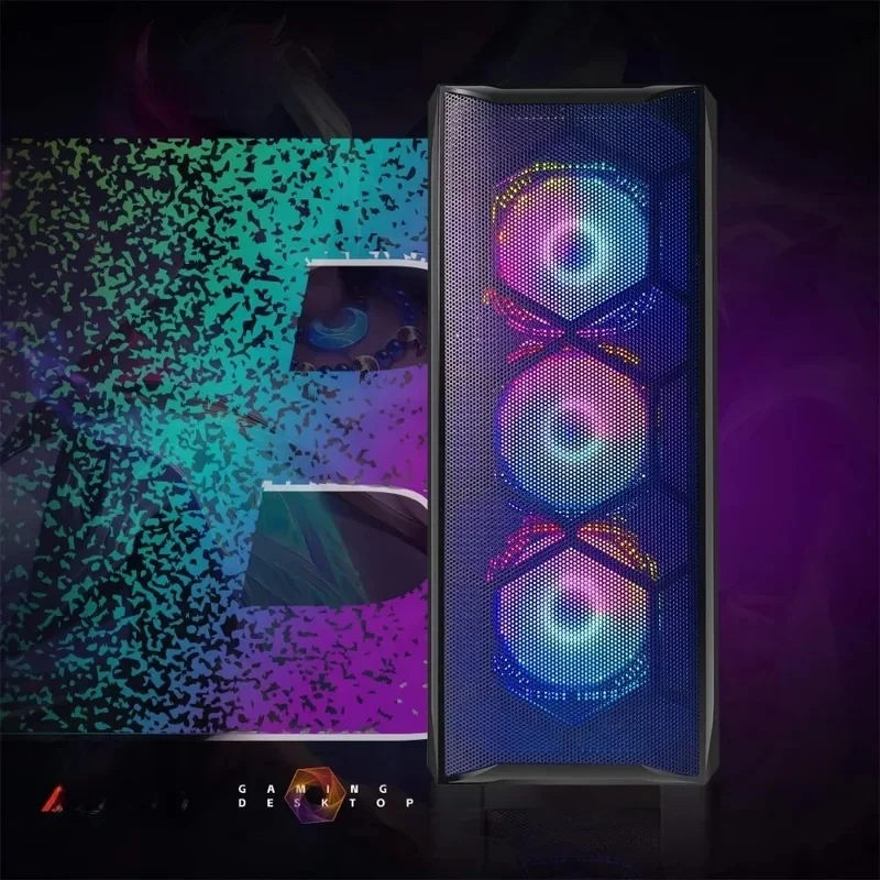 HOME.HOME.PC desktop da gioco, Radeon RX 580 8G GDDR5, Core i7 fino a 3,9G, 16G RAM, SSD 1T