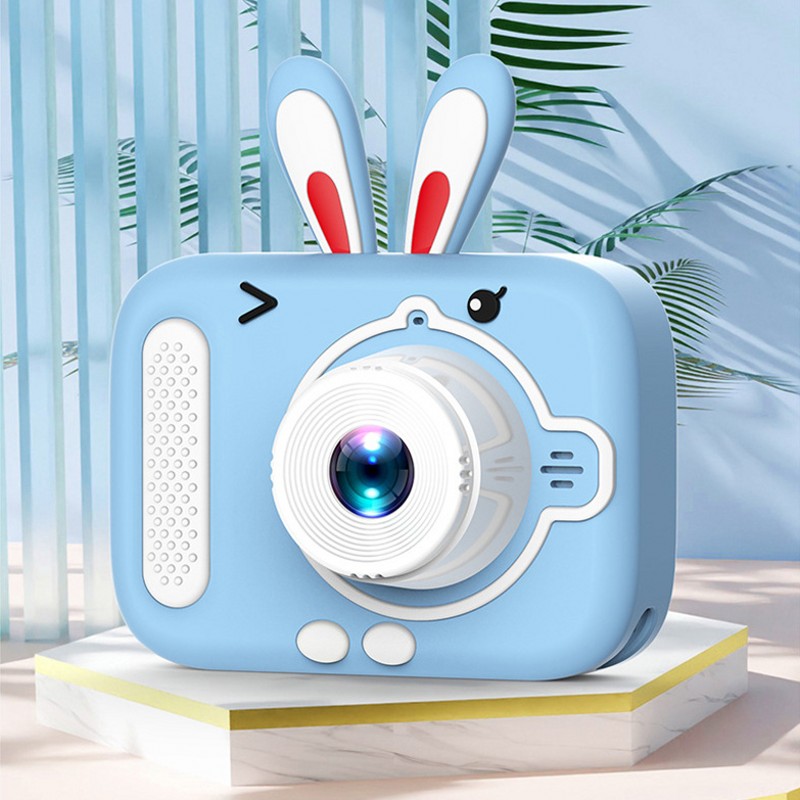キッズデジタルカメラのおもちゃ女の子男の子漫画子供デジタルカメラインスタントプリント 1080P HD スクリーン屋外おもちゃ誕生日ギフト
