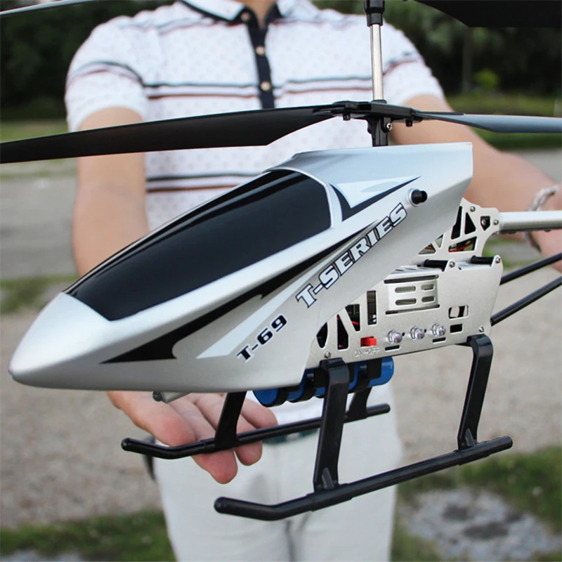 Grande helicóptero de controle remoto 80cm extra 2.4g 3.5ch rc drone de carregamento durável brinquedo drone modelo uav aeronave ao ar livre helicóptero