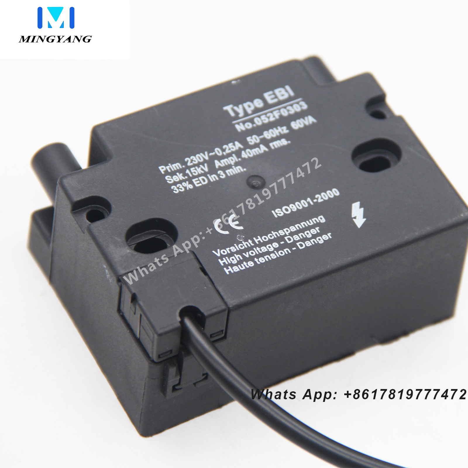 Encendedor Transformador de alto voltaje Metanol Diesel Encendido de aceite residual Aguja de encendido de cerámica Encendido continuo de alto voltaje