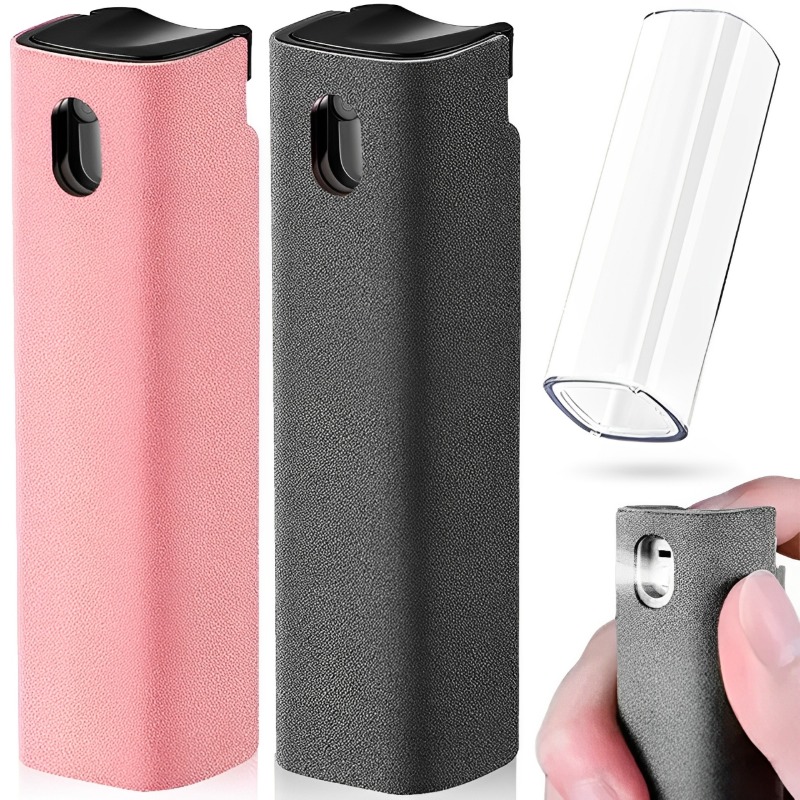 Очиститель экрана из микрофибры, распылитель, мобильный телефон, планшет, ноутбук, очистка экрана, протирка, пресс-распылитель, без жидкости