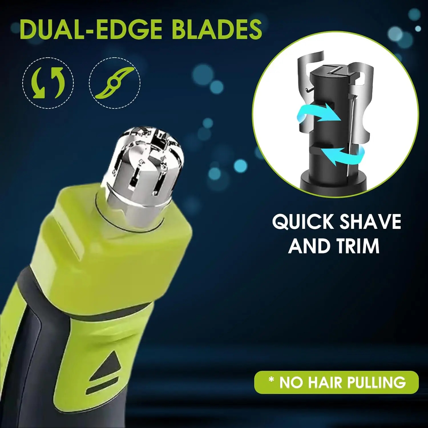 Brangdy Nose Hair Trimmer lame di ricambio per Philips One Blade QP2520 QP2630 QP6510 QP6520 QP6530 rasoio elettrico ibrido