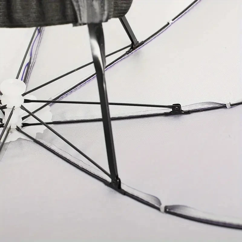 Head WearingUmbrella per uomini e donne Ombrello soleggiato pieghevole per esterni Ombrello parasole antivento, Ombrello pieghevole per cappello