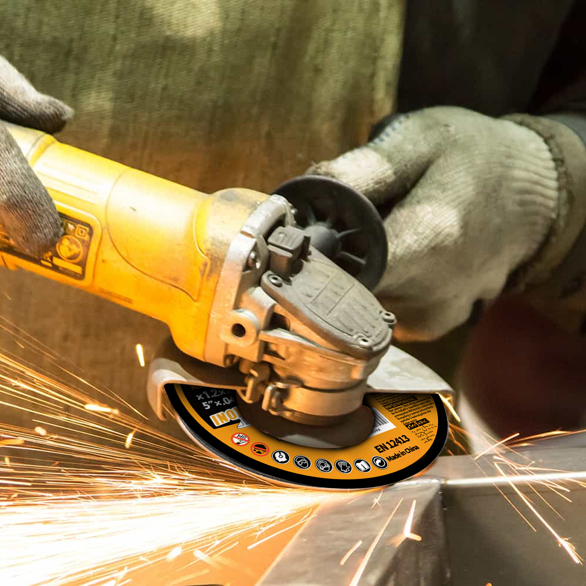 Disco de corte de 125mm, rueda de corte de Metal, amoladora angular, rebanada de disco, cortador de hoja de molienda reforzada con fibra para Metal y hierro, 5-50 Uds.