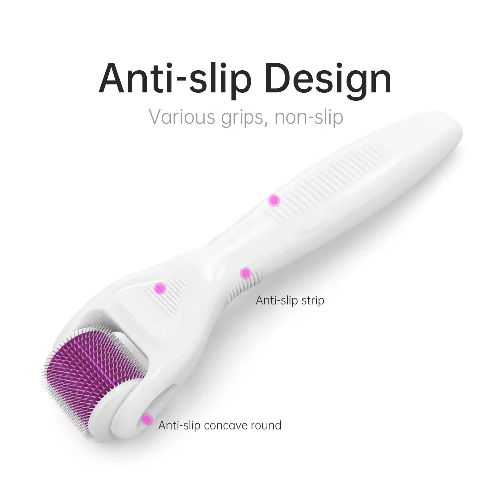 Derma rollerセット6 in 1 DRS Dermaroller Beard roller Face roller Derma Rolling System頭皮毛髪成長マイクロニードルセット