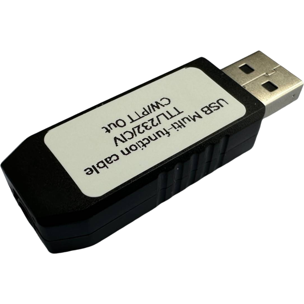 USB-Rig-Steuerung für ttl, rs232, CI-V/cat und eine ptt/cw-Steuerung ch340 für yaesu icom