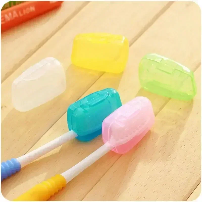 Funda para cepillo de dientes portátil, funda protectora para cepillo de dientes portátil de viaje, funda a prueba de polvo para exteriores, funda portátil para cepillo de dientes de viaje, 5 uds.