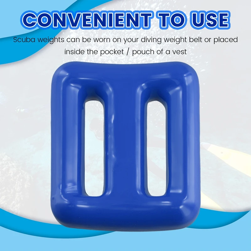 2025 New-Dive Weights For Scuba Diving Weight Belt Coated Lead Diving Weights Coated Dive Weights, Dive Belt Weights 1500G
