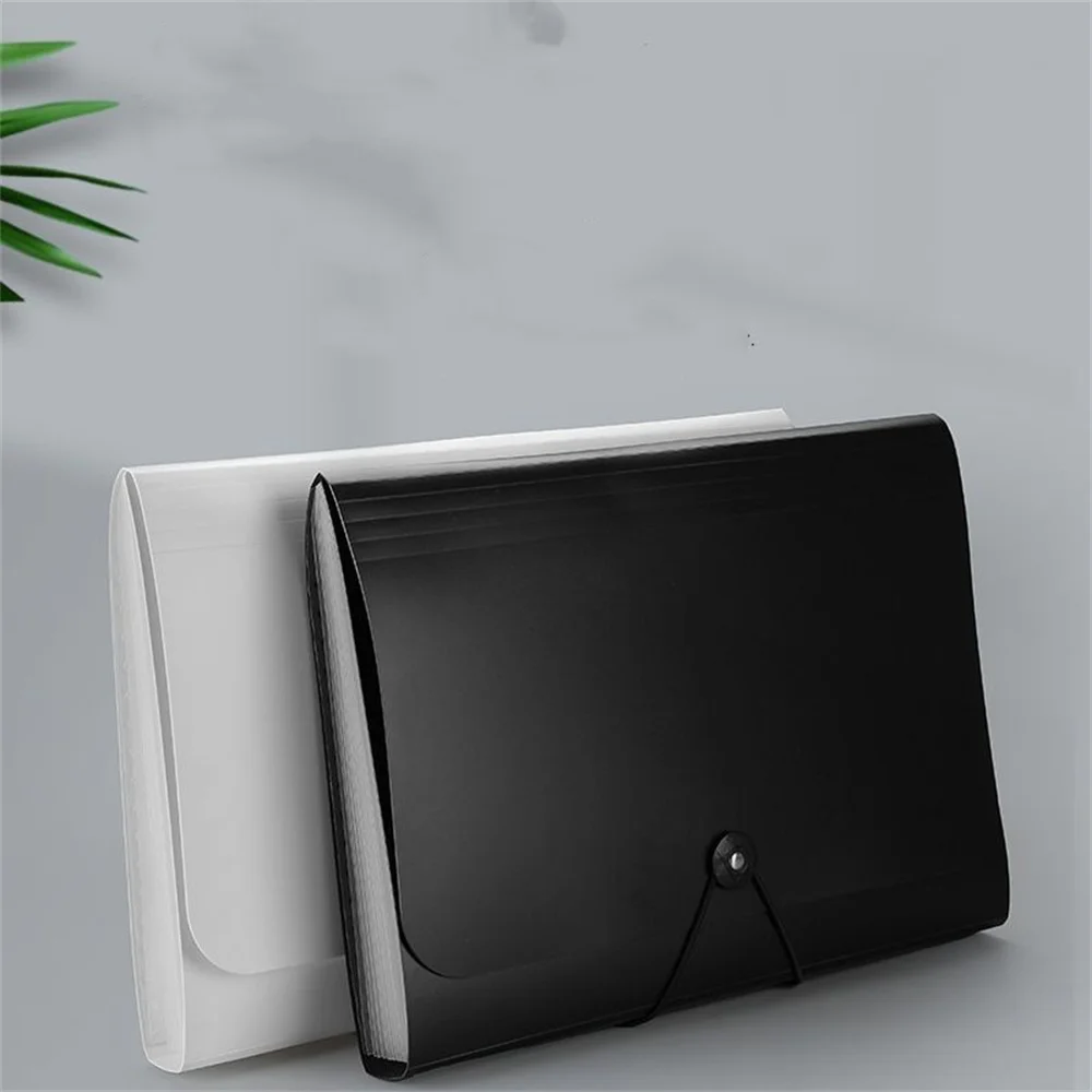 A4 Large Capacity File Folder Multi-Layer Expanding Sorting Storage Bag Folder Desktop Document Contract Paper File Organizer