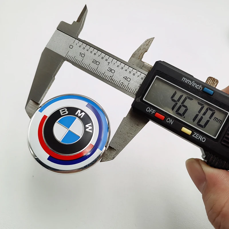 45mm BMW Lenkrad Emblem Abdeckung Aufkleber Auto Abzeichen Für BMW E39 E46 E90 E30 E36 E87 E53 F10 F20 F30 G20 X1 X2 X3 X4 X5 X6 X7
