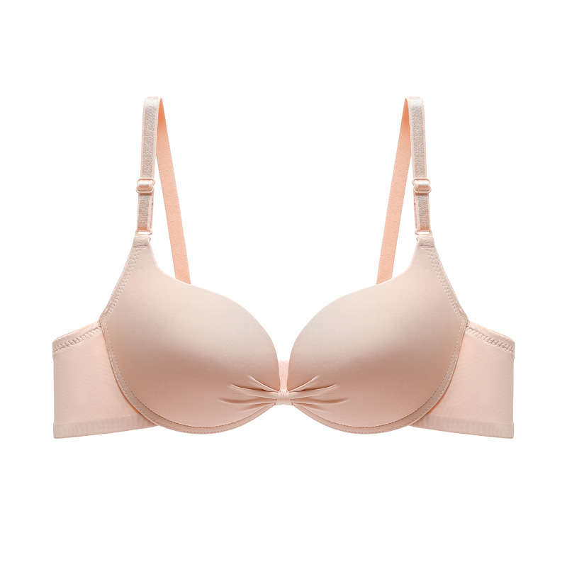 Low Cut Push Up Bra, Sutiã Conforto, Ajustável, Alto Suporte, Presente para o Dia das Famílias, Sexy