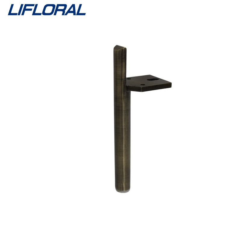 4pcs sets Alloy Furniture Legs Sofa Feet Black Gold Silver Home Bed Tv Cabinet Coffee Table Legs Hardware Replacement Legs