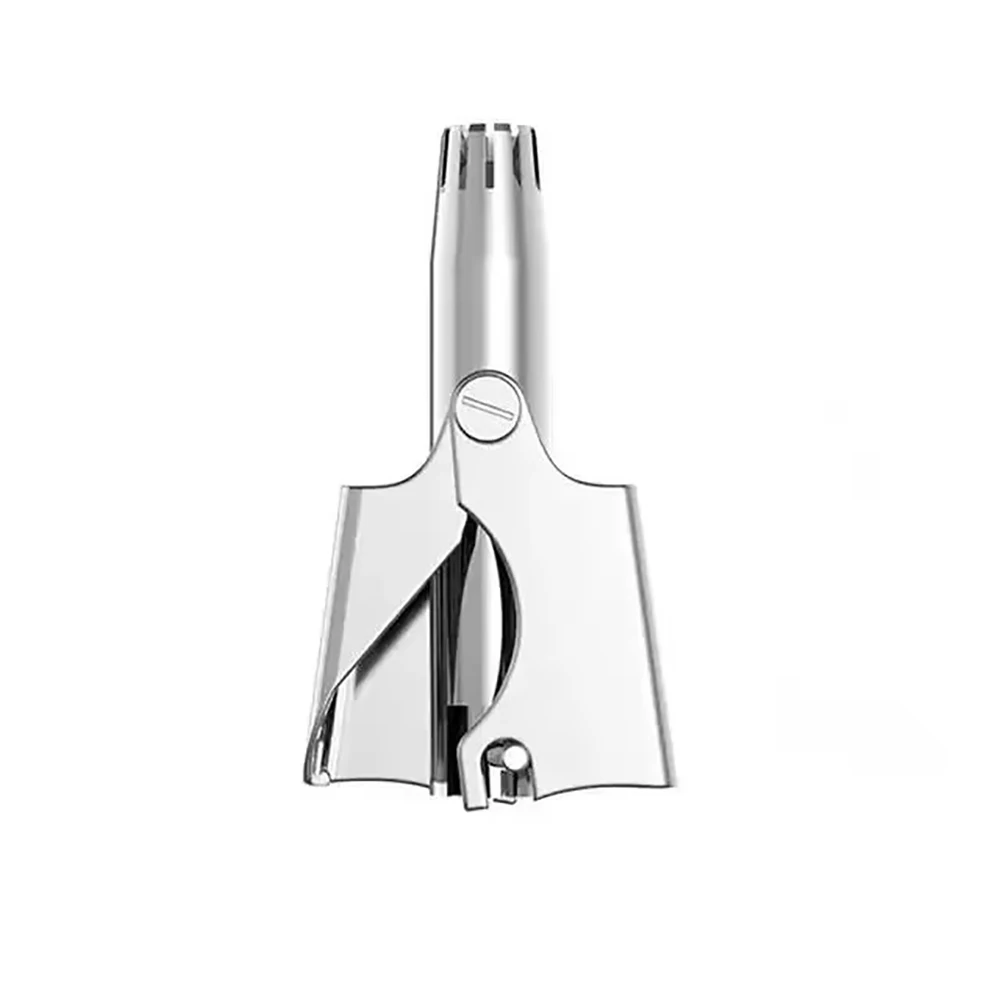 Nettoyeur de poils de nez en acier inoxydable, rasage, nettoyage des poils du nez, dieu, léger, Portable, lavable, manuel, tondeuse pour le nez