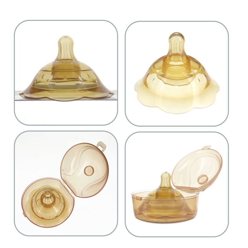 Y1UB Silikon-Brustwarzenschutz, Still-Brustwarzen-Abdeckung für Schutzkappen für