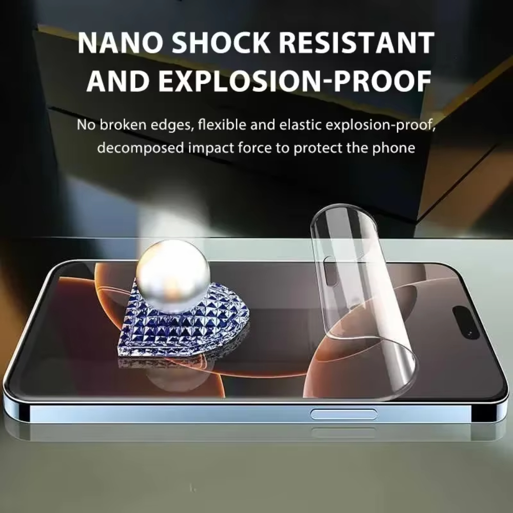 NNBILI 5Pcs Hydrogel Film Für IPhone 16 14 13 12 11 15 Pro Max Mini 14 15 16 Plus Screen Protector für IPhone X XR XS Nicht Glas