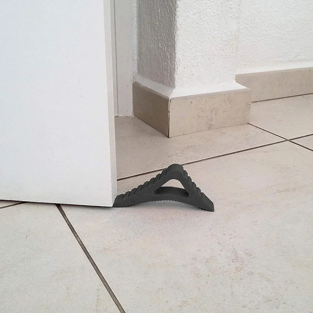 Stops Stopper Rubber Door Home Office Anti-collision Door Stopper Reusable Floor Block Door Wedge Doorstops Home Window Limiter