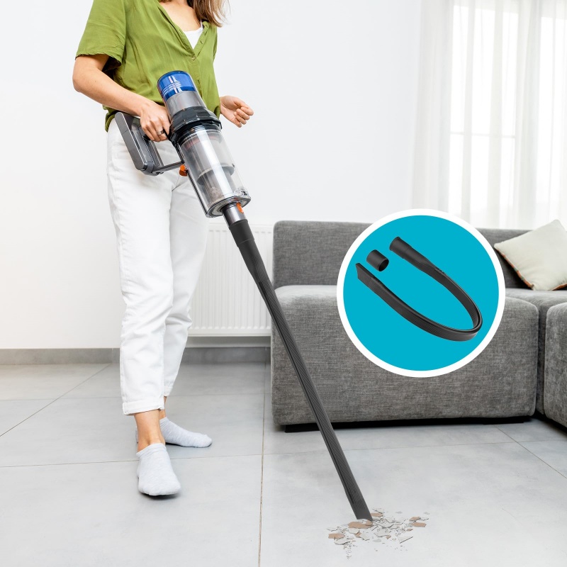 Long Flat Crevice Tool With 35mm To 32mm Hose Adapter Vacuum Cleaner Suction Nozzle Head Household Cleaning Tool Replacement