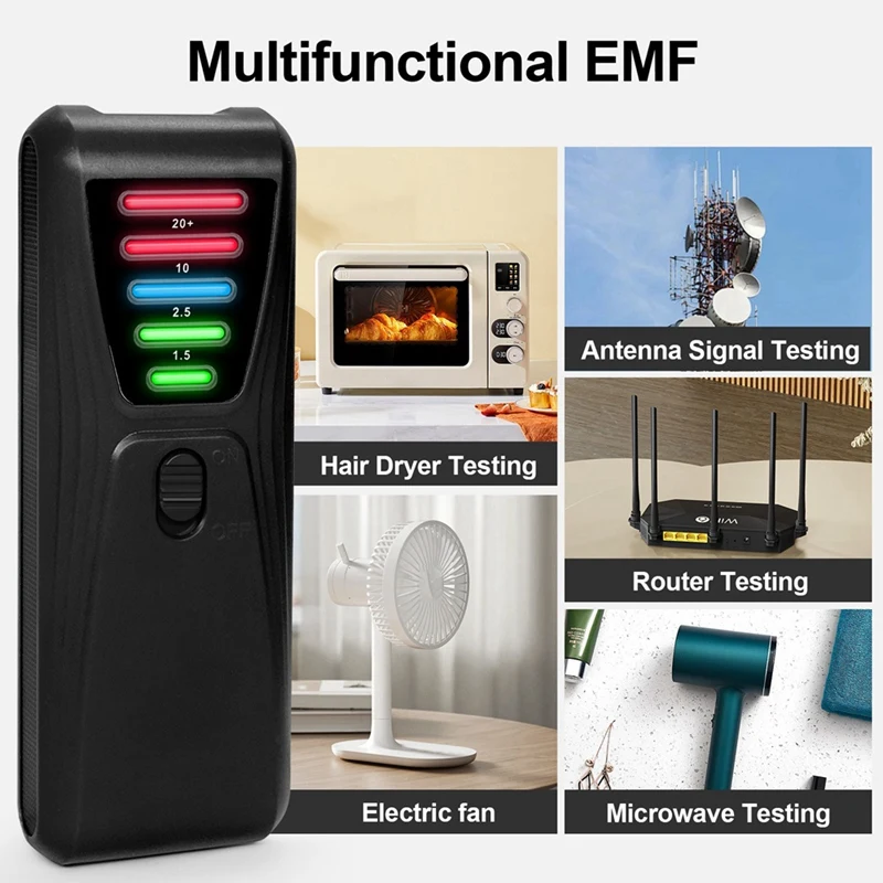 Hot-Portable Electromagnetic Field Radiation Detector EMF Meter EMF Detector