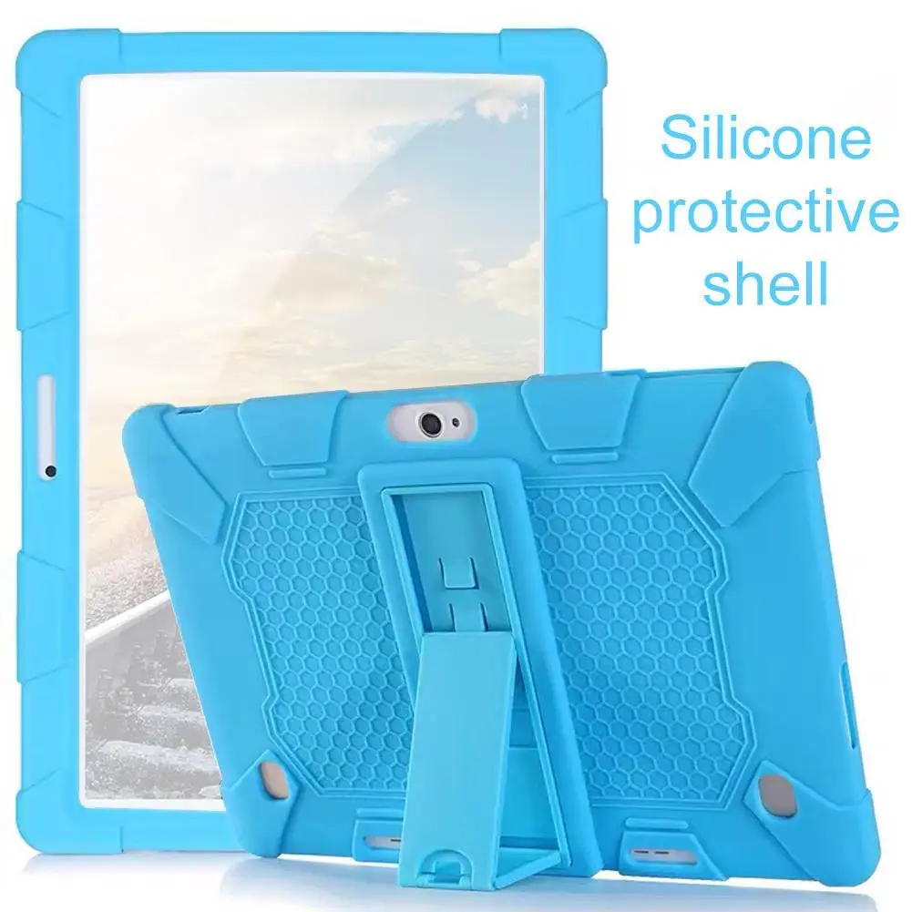 Funda Universal de silicona blanda para tableta, funda a prueba de golpes, Android, PC, 10,1 pulgadas, 10, 10,1