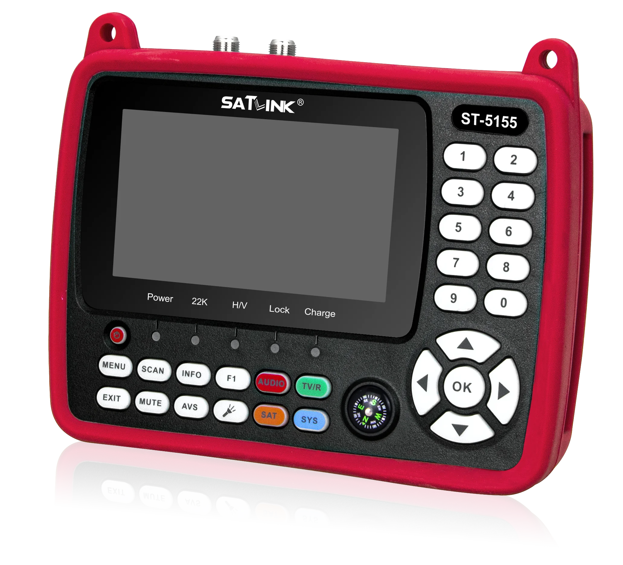 Satlink-Localizador de satélite ST-5155 + DVB-S2 + DVB-C, Combo MPEG4 HD H.265, 4,3 pulgadas VS DVB-T2 gtmedia V8 Finder2 pro max