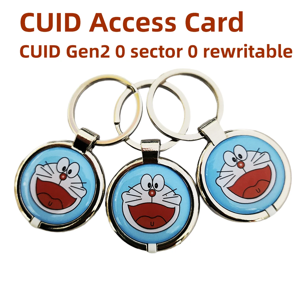 Tarjeta clave cambiable Gen2 CUID, tarjeta epoxi de 13,56 MHz, aplicación Android MCT, bloque regrabable UID, tarjeta grabable 0, tarjeta de acceso cuid