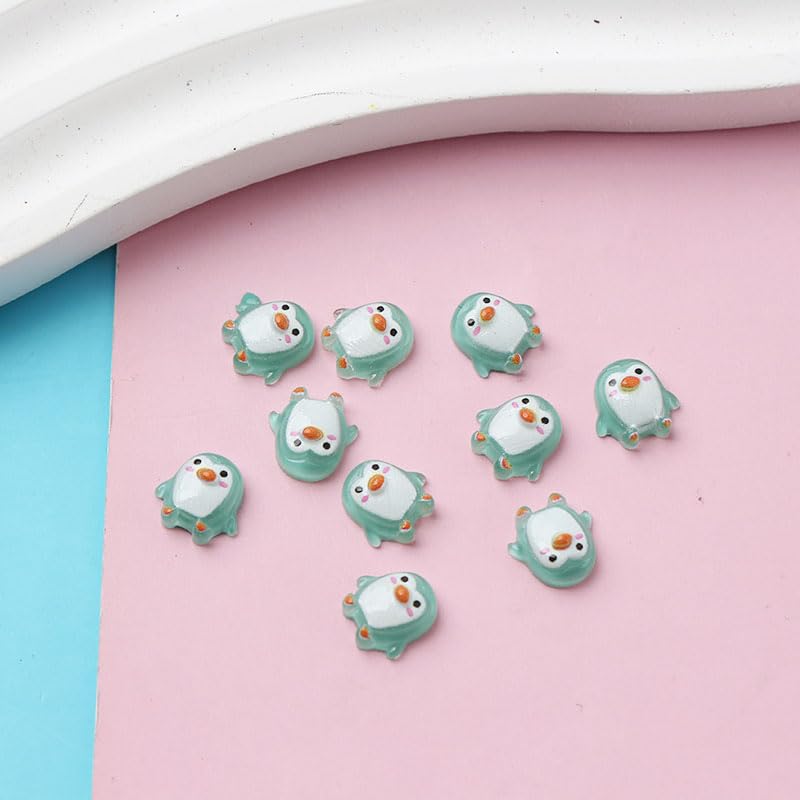 Vintage & Cute Animals Resin Accessories - 9mm Flat Back Charms for DIY Crafts, Wedding Scrapbooks, Home Decor (Jewelry Making )