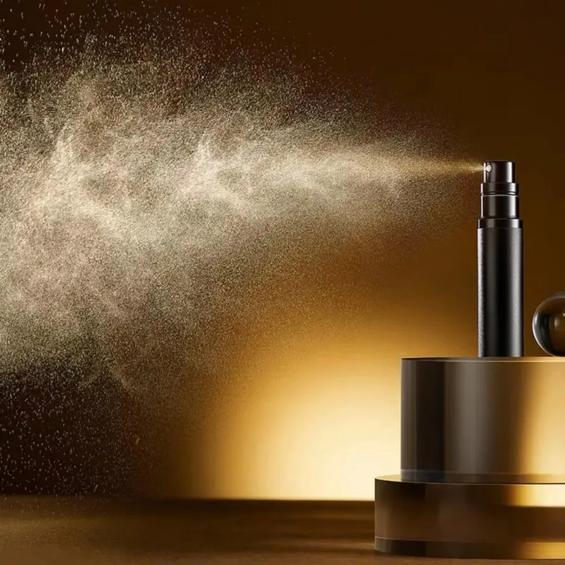 5ml Mini Portable Perfume Spray Liquid Container Can Be Refilled with Cosmetic Travel Aluminum Spray Empty Bottles Sub-bottling