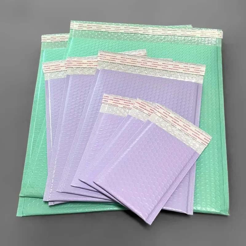 11x1 3/11x15 ซม.Bubble Mailer 10PCS Self-Sealบรรจุภัณฑ์ขนาดเล็กธุรกิจอุปกรณ์เบาะซองฟองซองMailingกระเป๋า