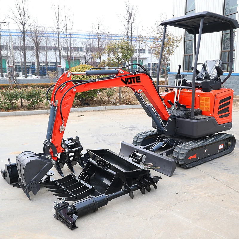 ミニショベル 1 トンユーロ 5 クボタエンジン中国格安 2 トンクローラー 1.8 トンホームディガー 3 T バガーファーム販売のためカスタマイズ