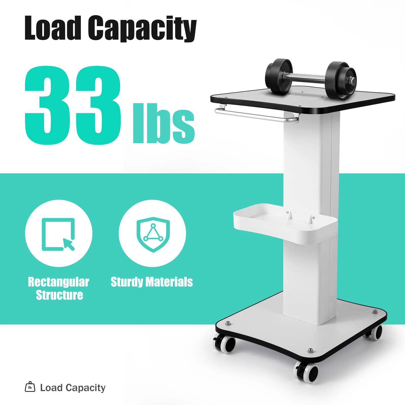 Trolley Stand Salon Rolling Cart Beauty Auxiliary Trolley Organizer Cart With Wheel Spa Salon Furniture Tool Cart Storage Cart
