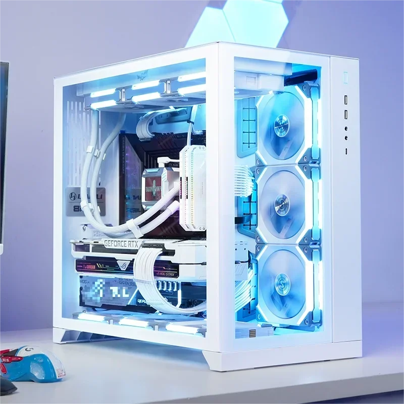 High-End i9 14900K GTX 4090 เดสก์ท็อปสําหรับเล่นเกม PC ปรับแต่ง ATX ITX 1TB SSD Win10 ขายร้อนธุรกิจ & Gaming UK Plug