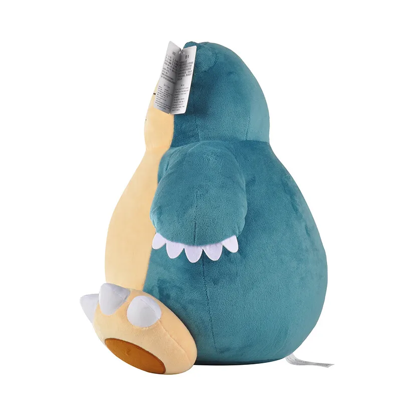 Pokemon Snorlax ของเล่นตุ๊กตาการ์ตูนและน่ารักของเล่นเด็กอะนิเมะยัดตุ๊กตาตกแต่งฮาโลวีนของขวัญวันเกิด