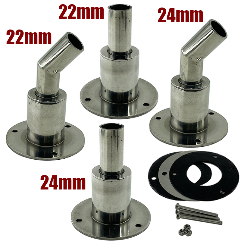 22 мм/24 мм из нержавеющей стали через корпус выхлопной фитинг, розетка для трубы, аппаратная часть, воздушный дизельный вентиляционный нагреватель для автомобиля, лодки, грузовика, фургона