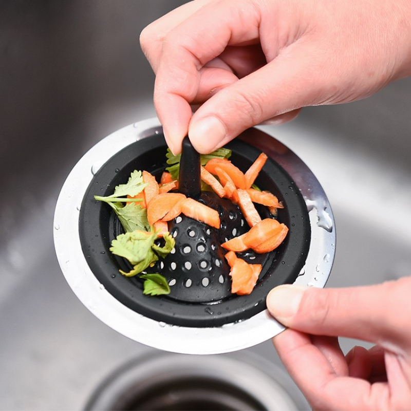 Küche Waschbecken Becken Filter Sieb Kanalisation Boden Ablauf Abdeckung Dusche Haar Catcher Stopper Abfall Peel Net für Badezimmer Zubehör