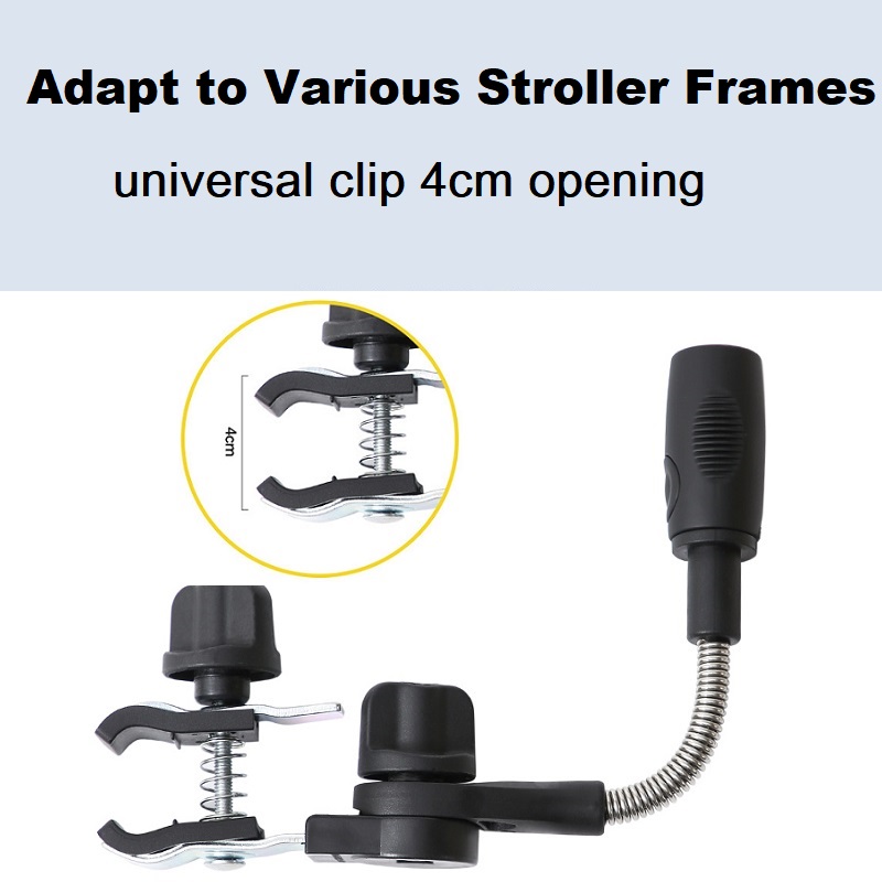 Universal Baby Stroller Umbrella Adjustable Pram Shade Umbrella Uv Sunshade For Stroller Accessories Foldable Parasol for Travel