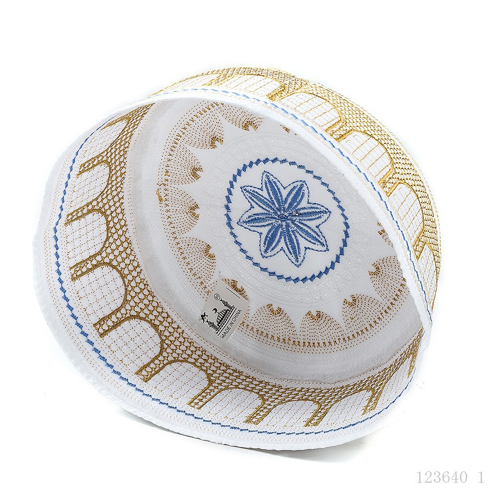 男性用のイスラム教徒の祈りの帽子,刺embroidery,綿のスカーフ,サウジアラビア,イスラムの帽子,ターバン,イスラムの帽子