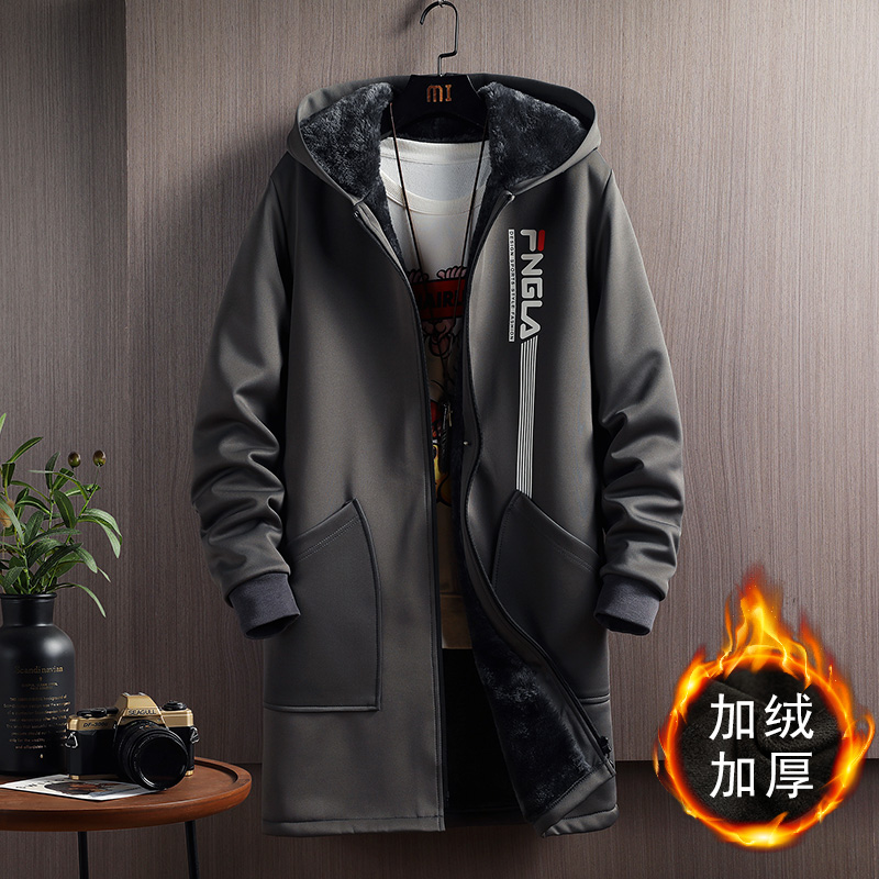 2025, Neuankömmling, Wintermantel für Herren, hochwertiger Trenchcoat für Herren, Freizeitjacken für Herbst, modischer Trenchcoat, Größe M-5XL FY097
