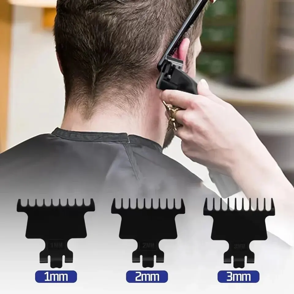 Kemei Herren Akku-Haarschneidemaschine USB wiederaufladbar elektrischer Haarschneider Zero Gap Trimmer elektrische Haarschneidemaschine KM-2299