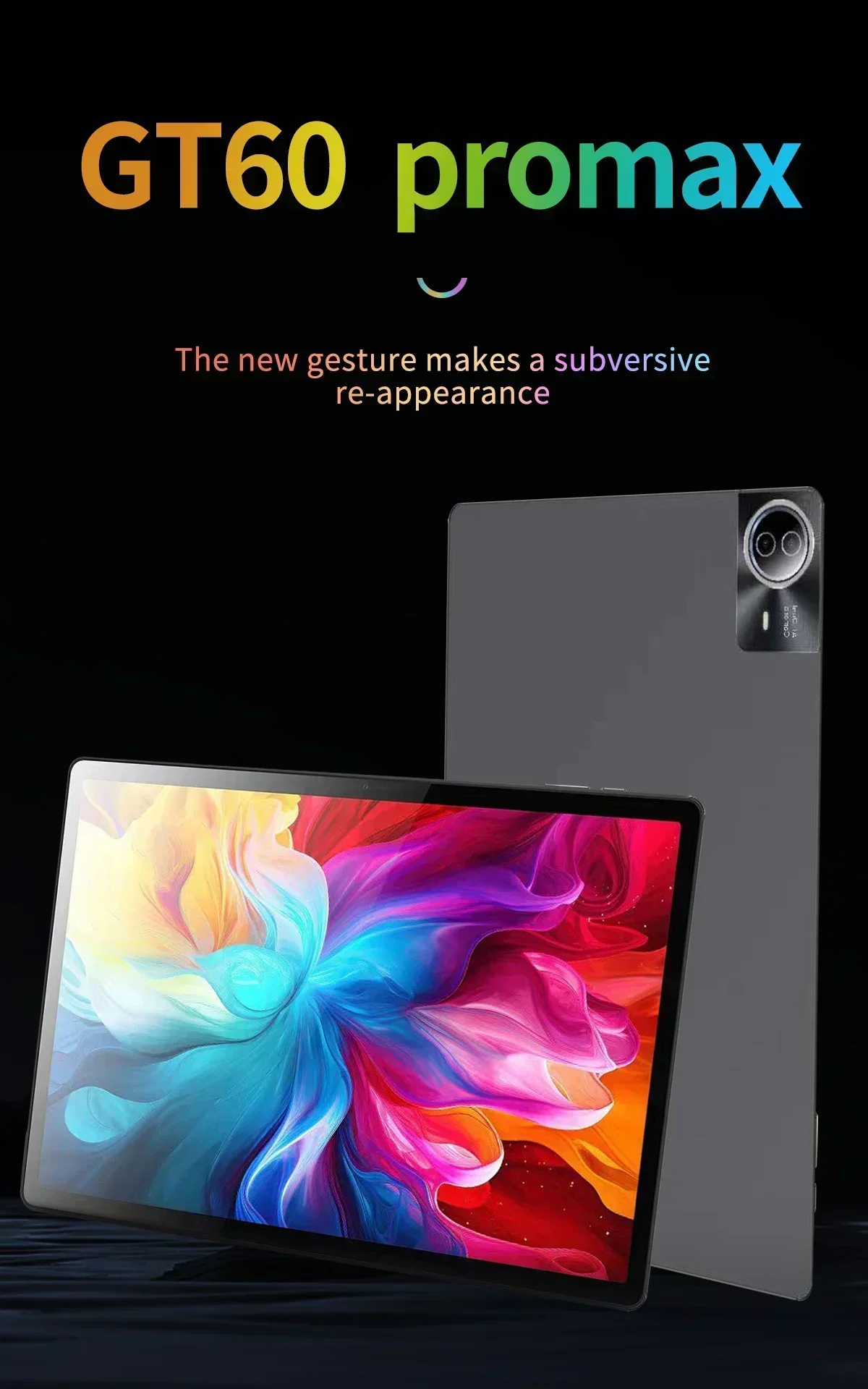 Neues original tablet gt60 pad pro 20gb 1tb android 14,0 10 core pc tablet 14 zoll 129000mah tablet global 5g dual sim