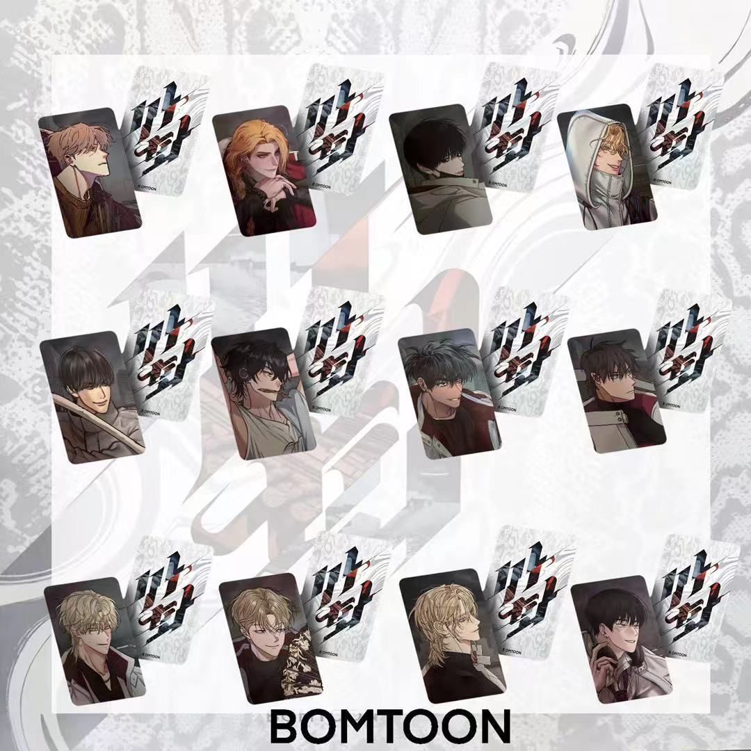 มังงะเกาหลีการ์ด Lomo ตัวละครการ์ตูน HD Photocard แฟนคอลเลกชันการ์ด