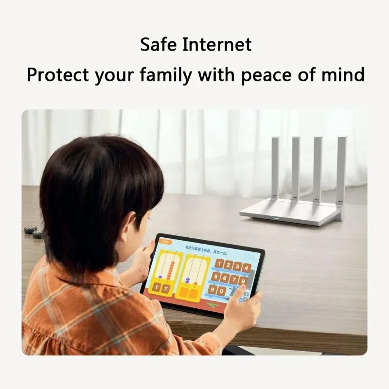 2024 NEW Original Xiaomi AX3000T Router 2.4GHz 5GHz 1.3GHz CPU 2X2 160MHz WAN LAN LED NFC Connection for Home Office Games Mi