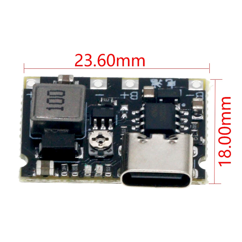 10 Chiếc Lithium Li-ion 18650 3.7V 4.2V Pin Sạc Ban DC-DC Bước Lên Tăng Cường Module