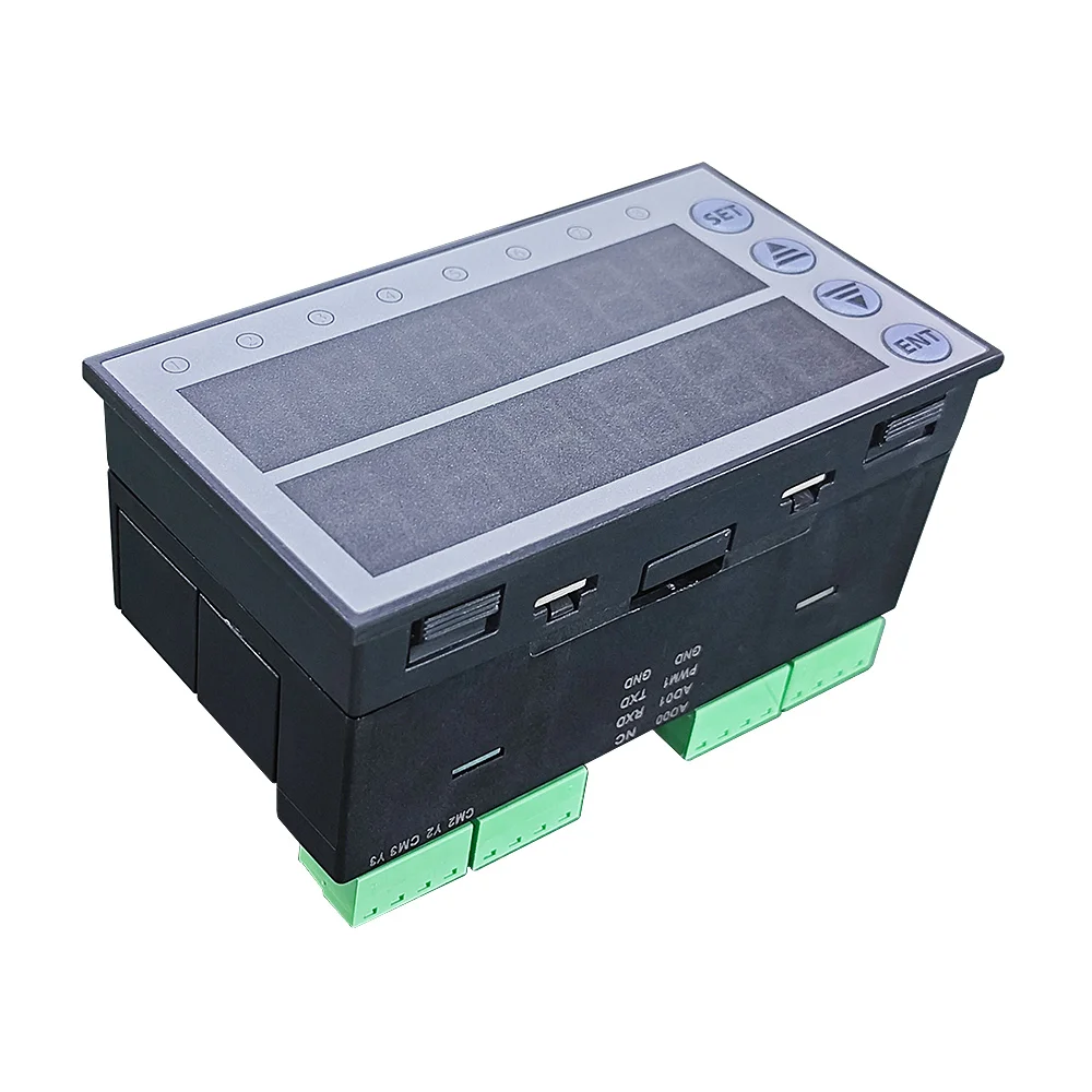 Display SeekU e PLC em um FX2N 10MR 20MR 20MT Tubo digital de tamanho pequeno LED display TTL