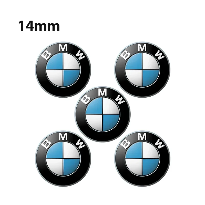 11/14mm Aluminium Auto Ferns chl üssel Aufkleber für BMW Performance Abzeichen f30, f10, e90, f20, e46, e60, e70, e39, e36, e87, x5 x6 x1 m3